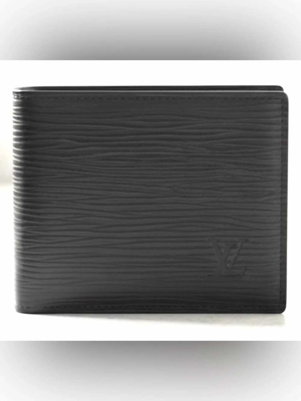 LOUIS VUITTON Epi Porte Monnaie Boite Coin Purse M63692 Black Noir France